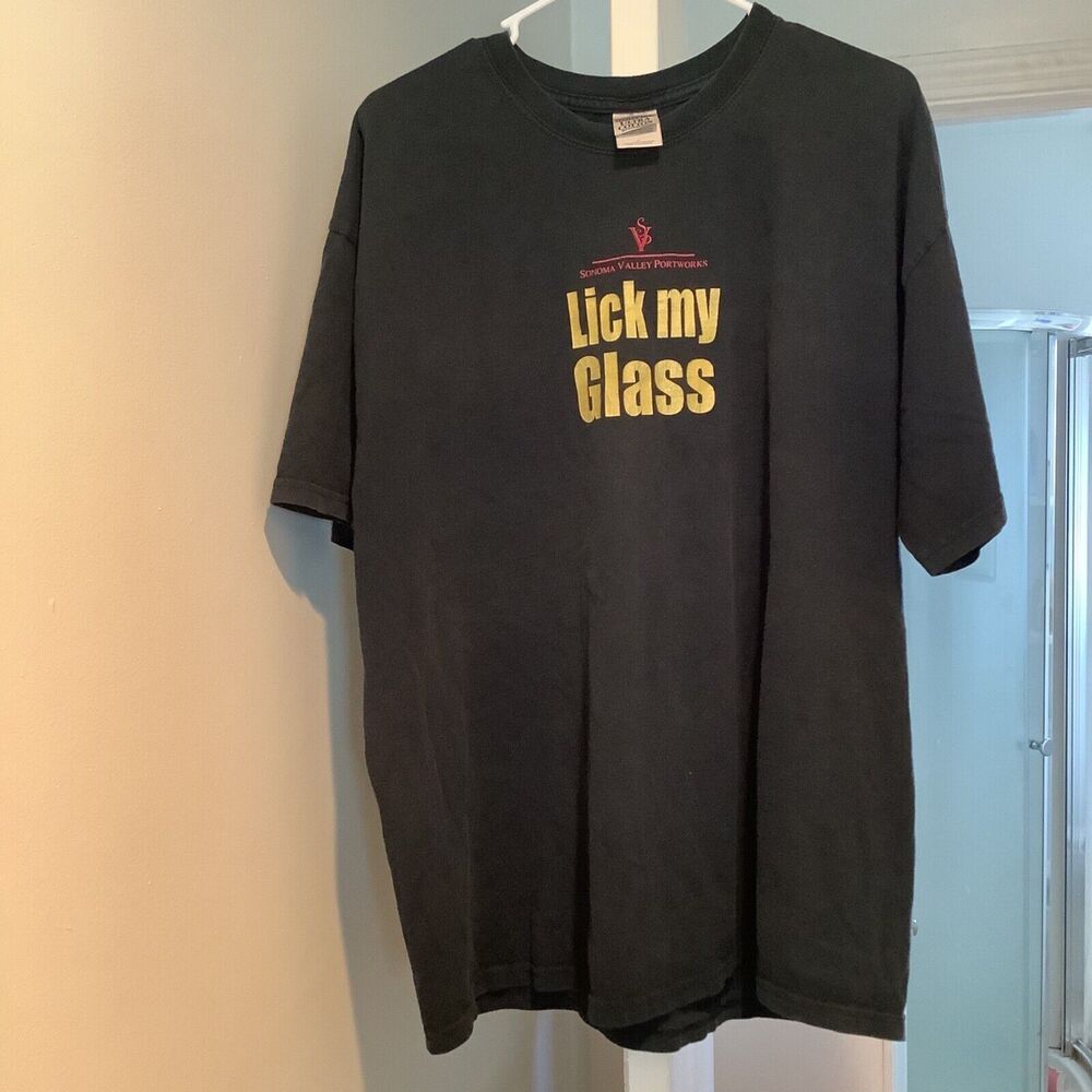 Graphic screenprint tee T-shirt size xl extra large Gildan activewear ultra cott